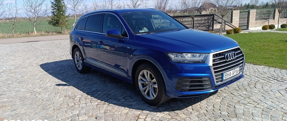 Audi Q7 cena 180000 przebieg: 123200, rok produkcji 2017 z Hajnówka małe 37